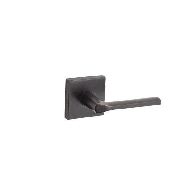 Lisbon Lever Interior Single Cylinder Handleset Trim, Venetian Bronze